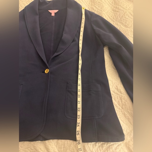 Lilly Pulitzer Navy Blazer XL - Picture 5 of 9